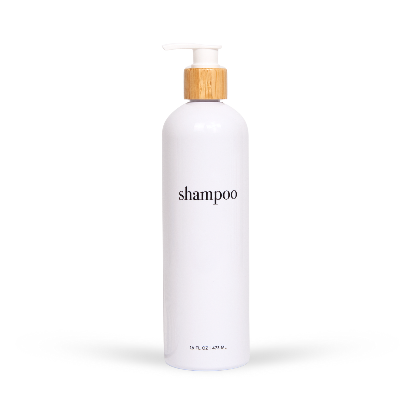 Hamptons Collection White Minimalist Slim Printed Shower and Soap Dispenser Bottles