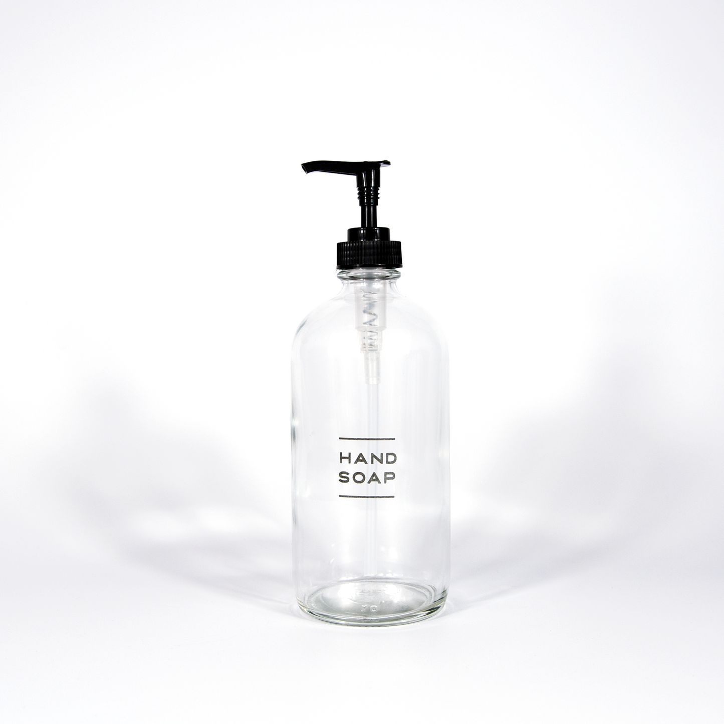 Engraved Kenton Glass Soap Dispenser Bottles - Spray Cleaners, Hand Soap, Dish Soap, Lotion, Custom